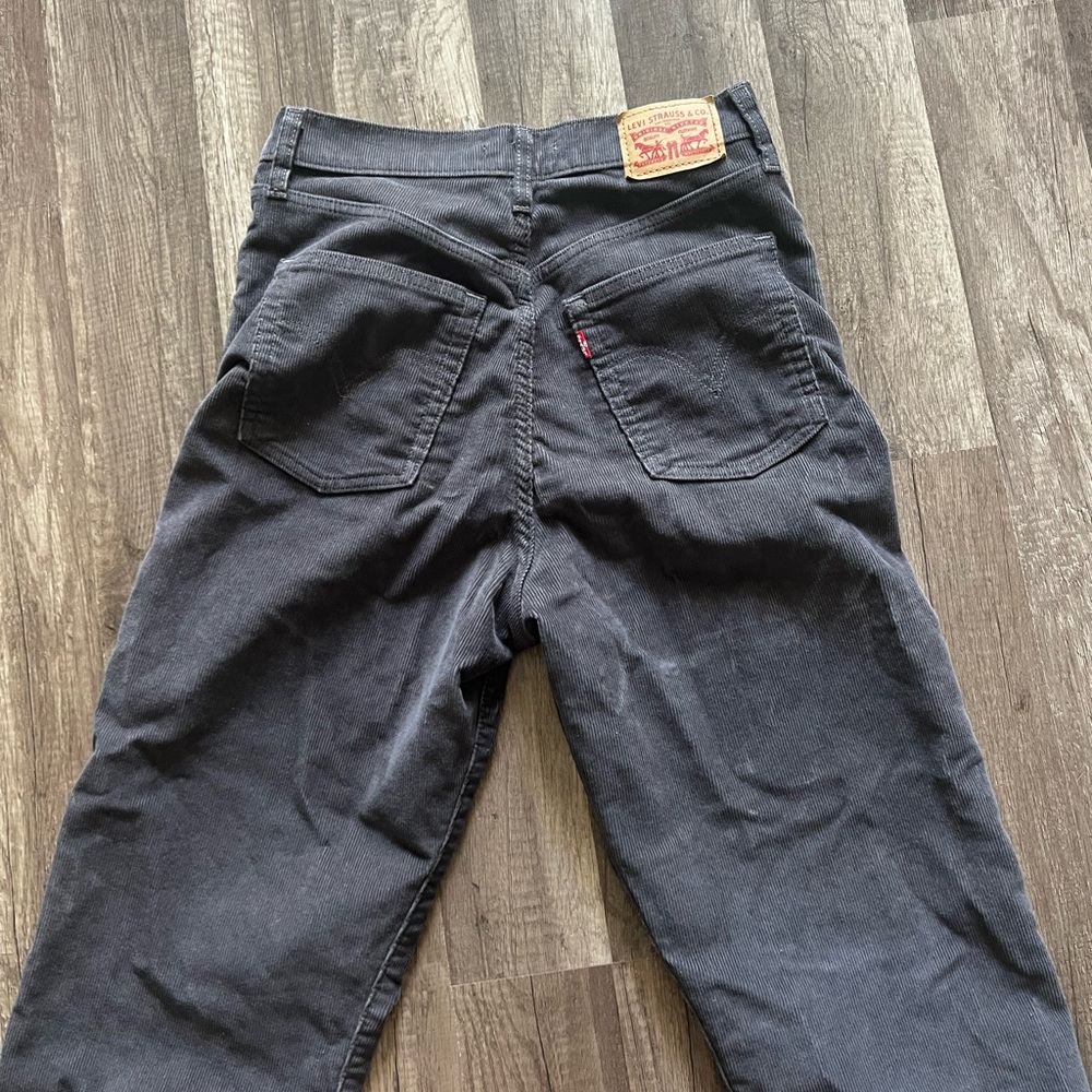 Ribcage Straight Ankle Levi Corduroy Pants
